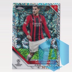 2021-22 Topps Chrome UEFA Champions League Speckle #2 Theo Hernandez